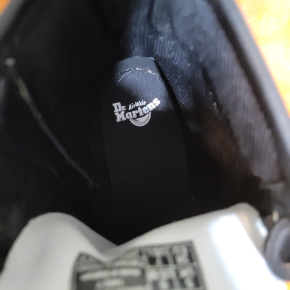 Dr. Martens  White & Black Boots - Picture 10 of 10